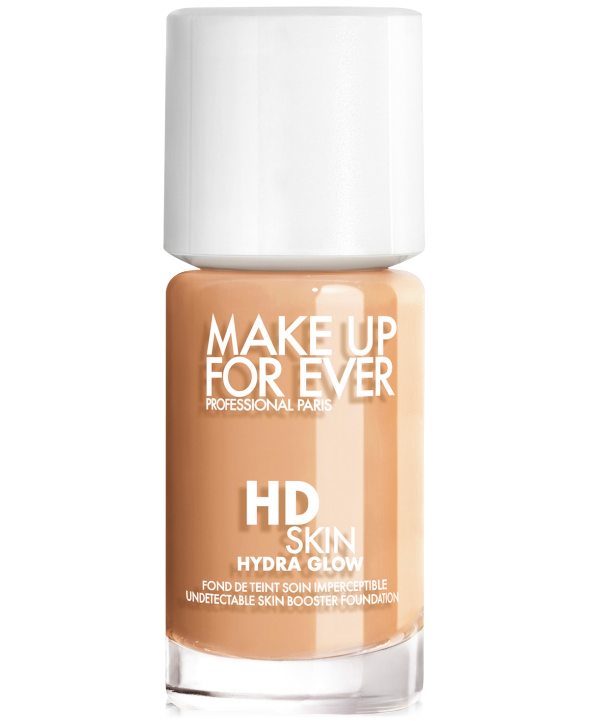 Shop Make Up For Ever Hd Skin Hydra Glow Skincare Foundation With Hyaluronic Acid In R - Cool Sandâ - For Medium Skin With N