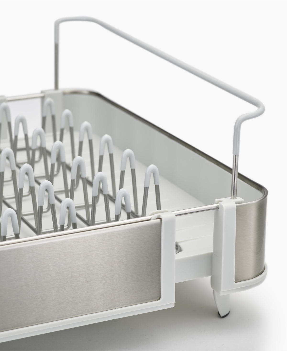 Joseph Joseph Extend Steel Expandable Dish Rack In White