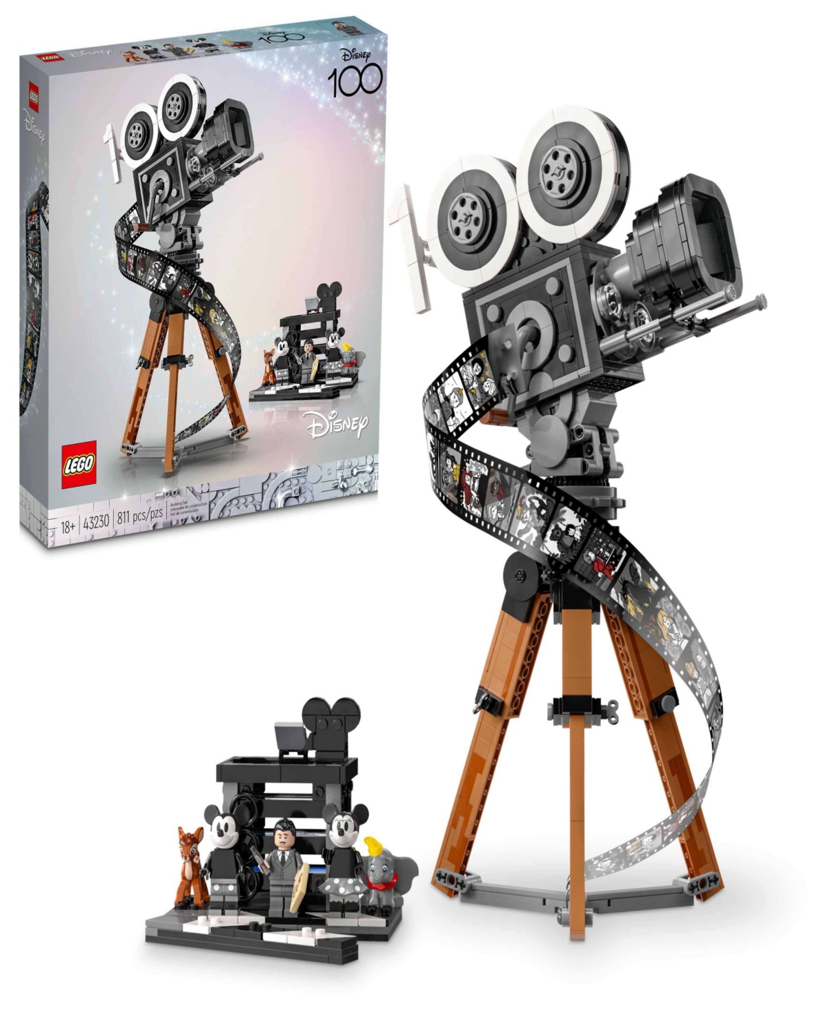 Shop Lego Disney Walt Disney Tribute Camera 43230, 811 Pieces In Multicolor
