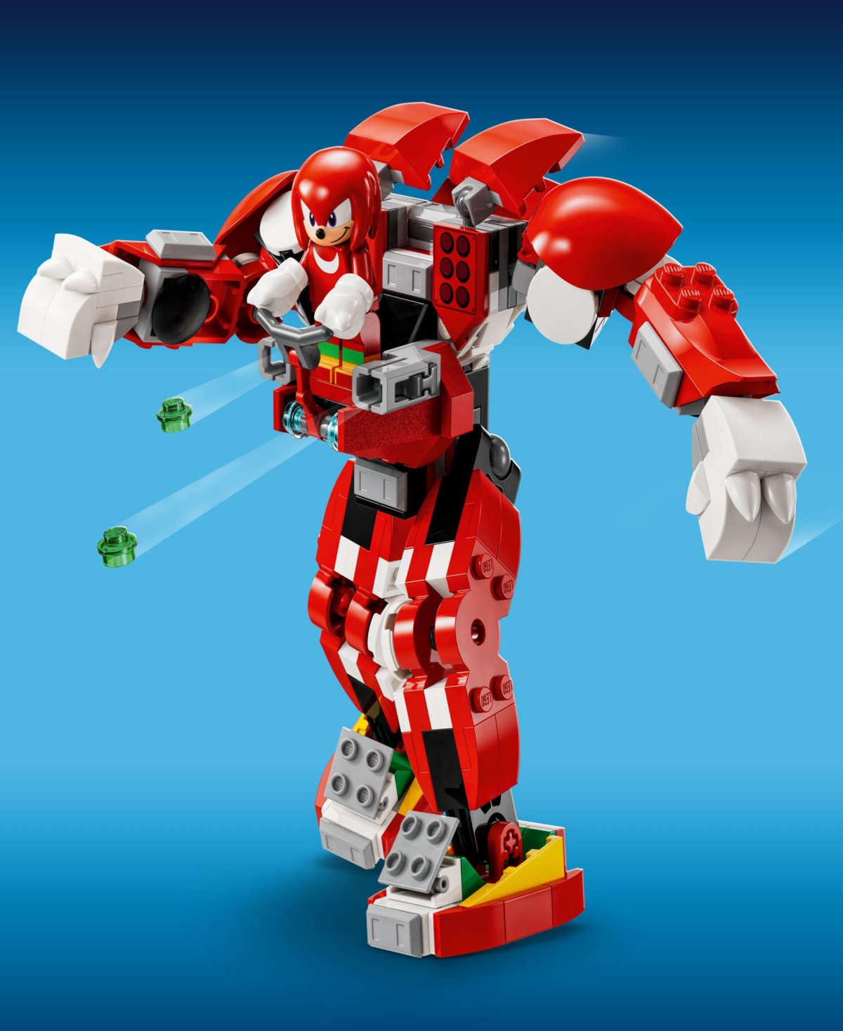 Lego Sonic The Hedgehog Knuckles' Guardian Mech Building Toy Set 76996, 276 Pieces In Multicolor