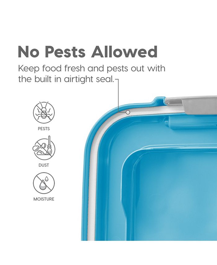 IRIS USA 3Piece Airtight Food Storage Container Combo with Scoop for