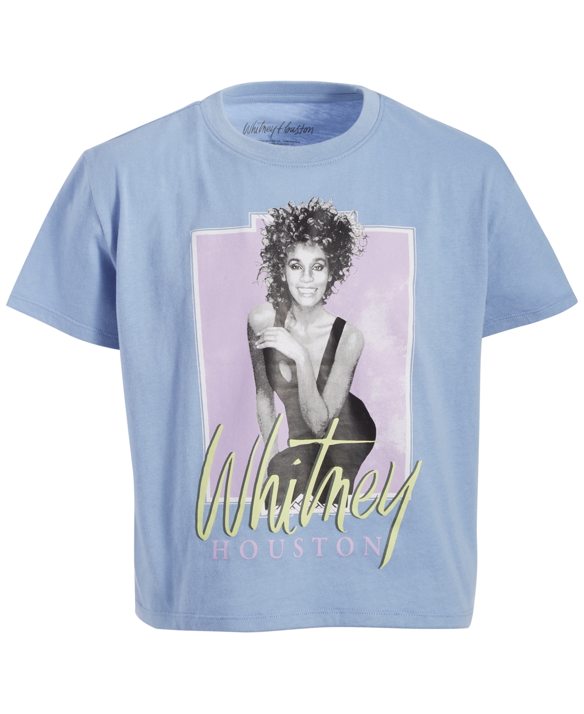Shop Grayson Threads, The Label Grayson Threads Kids, The Label Big Girls Whitney Houston Graphic T-shirt In Blue