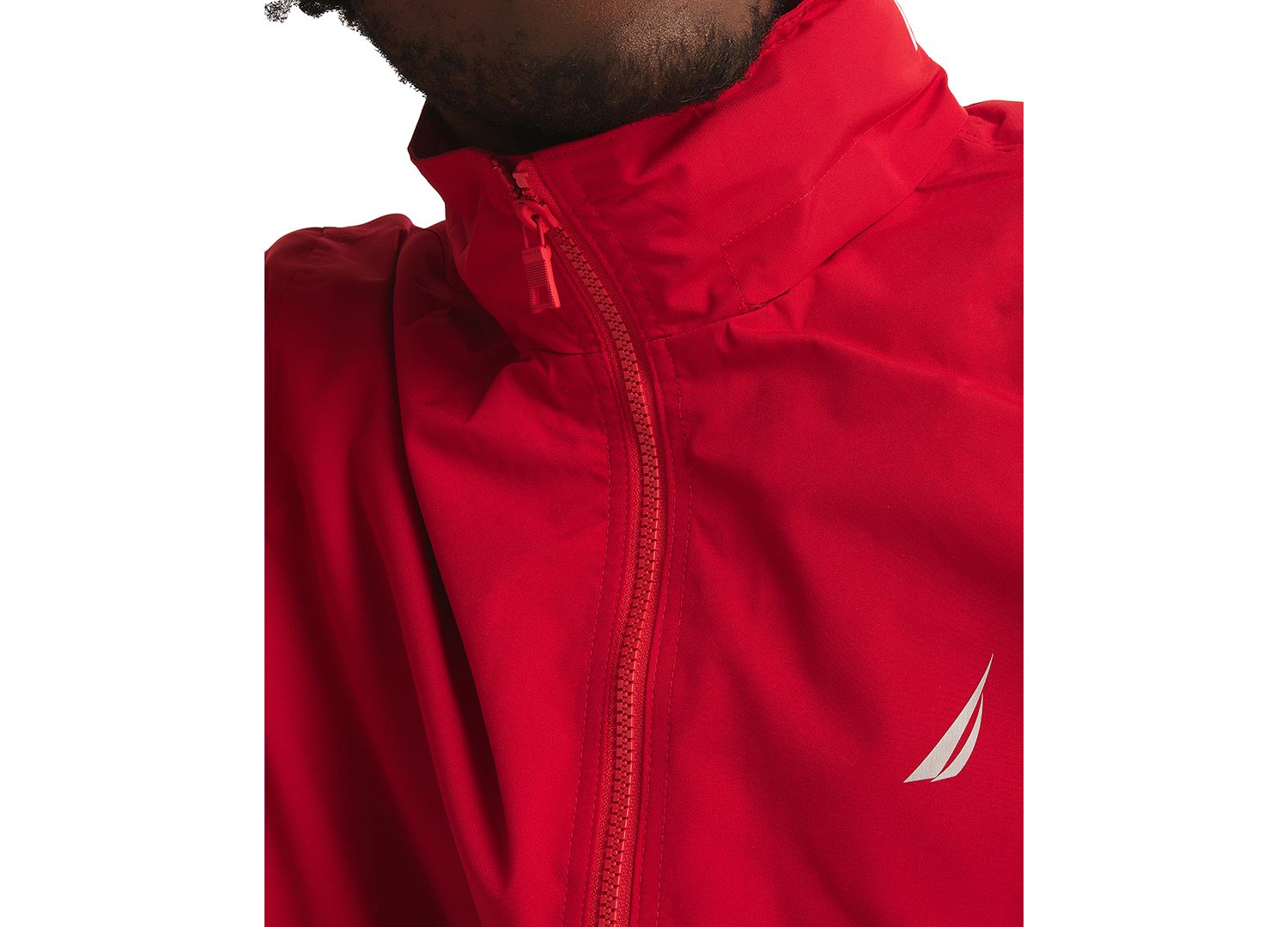 Men’s Classic Rainbreaker Hooded Zip-Front Lightweight Jacket