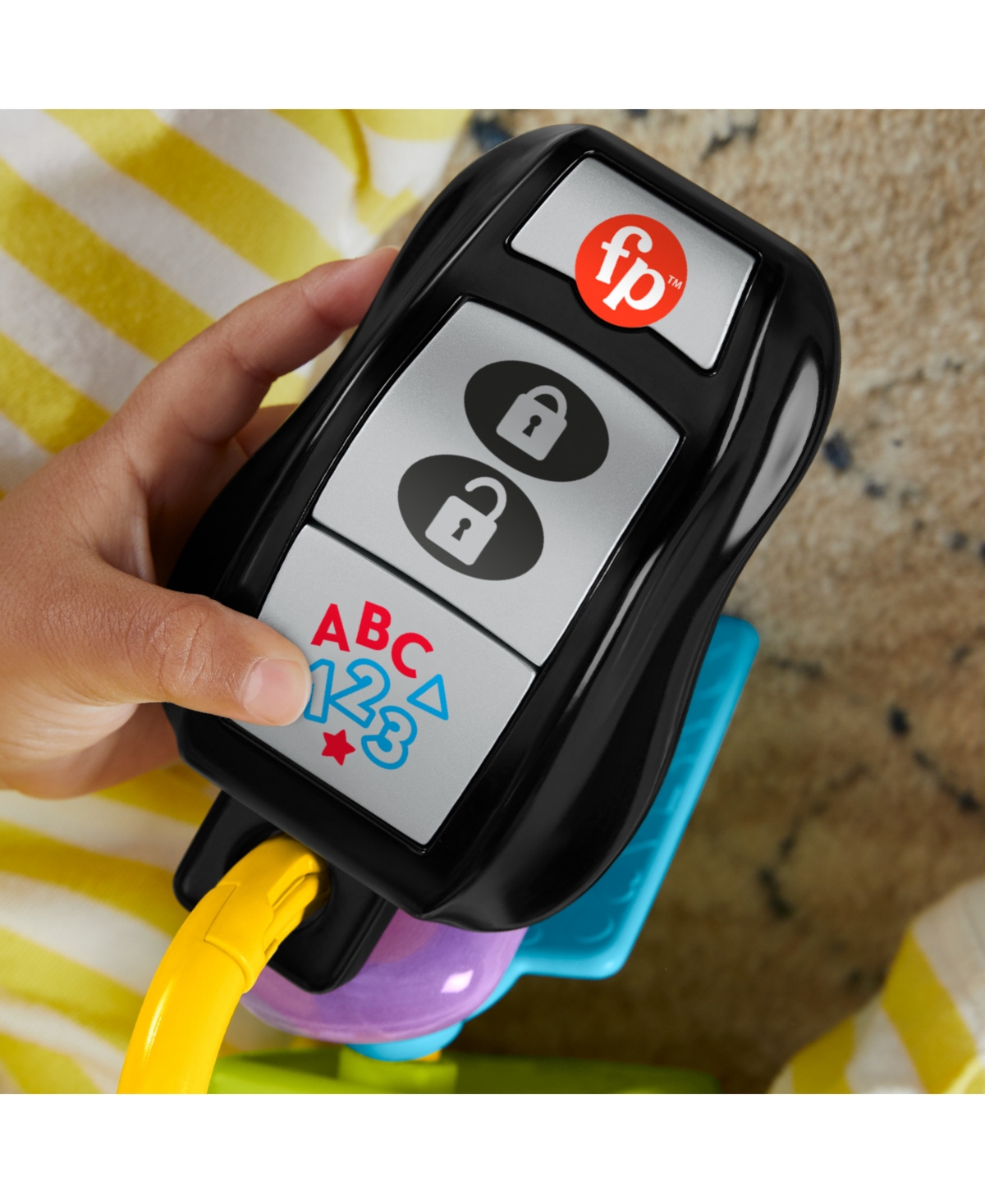 Fisher Price Play and Go Activity Keys Baby and Toddler Musical Learning Toy