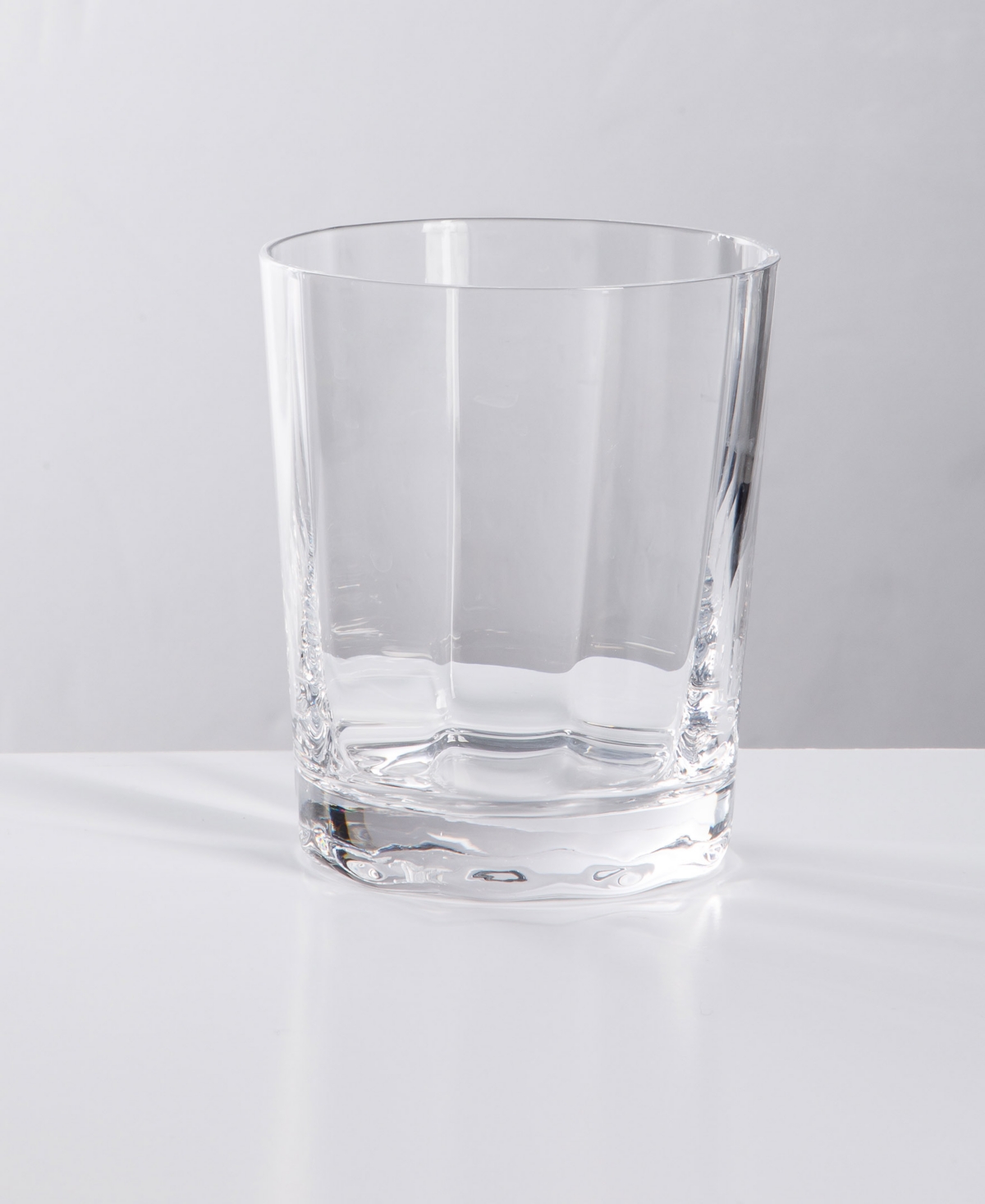 Sur La Table Cambron Optic Double Old-fashioned Glasses, Set Of 4 In Clear