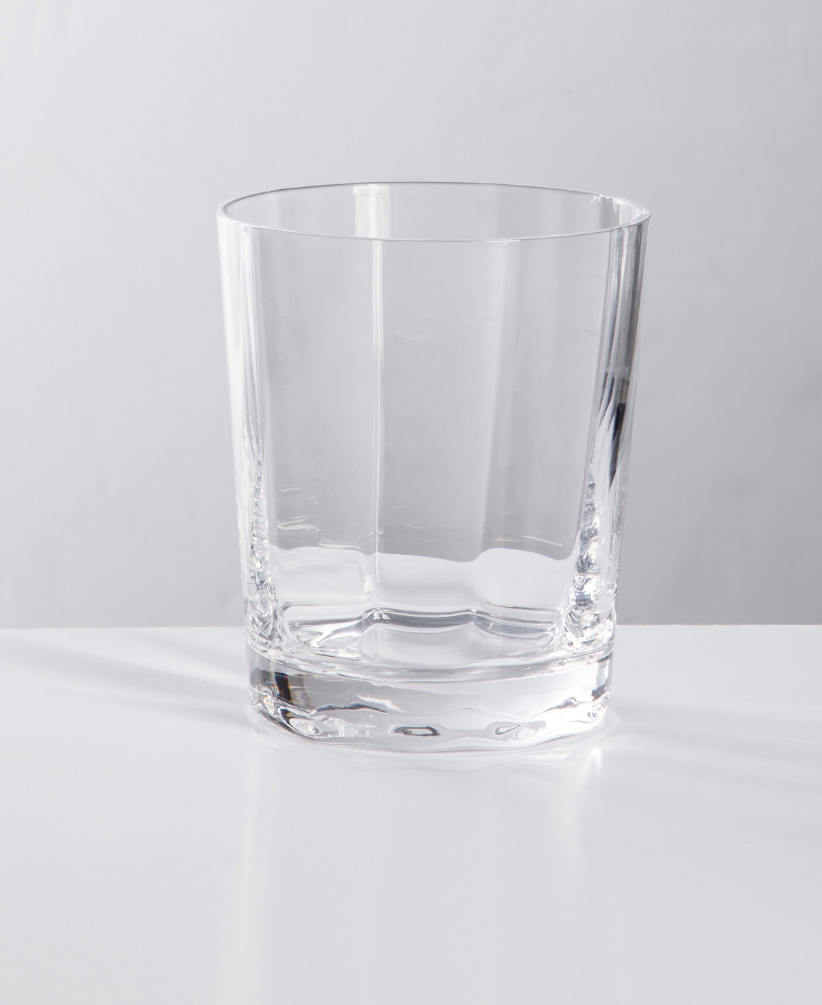 Shop Sur La Table Cambron Optic Double Old-fashioned Glasses, Set Of 4 In Clear