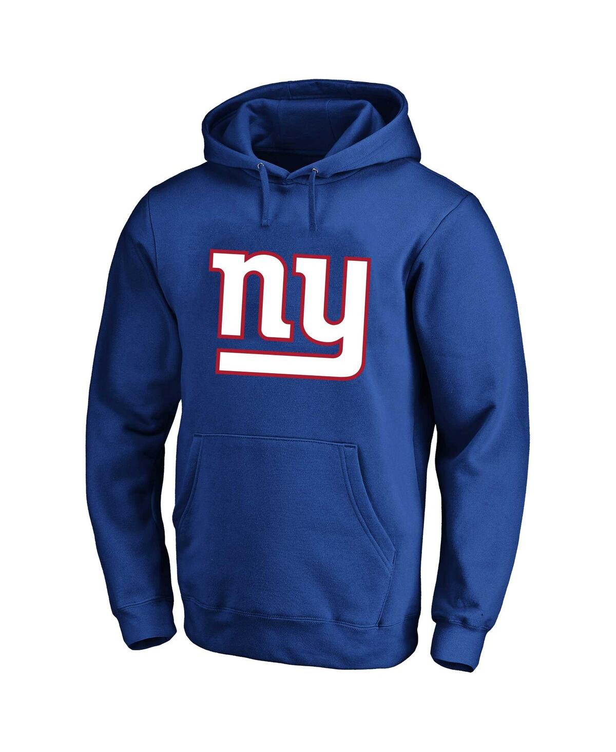 Men's Fanatics Saquon BarkleyNew York Giants Big and Tall Fleece Name and Number Pullover Hoodie - Royal