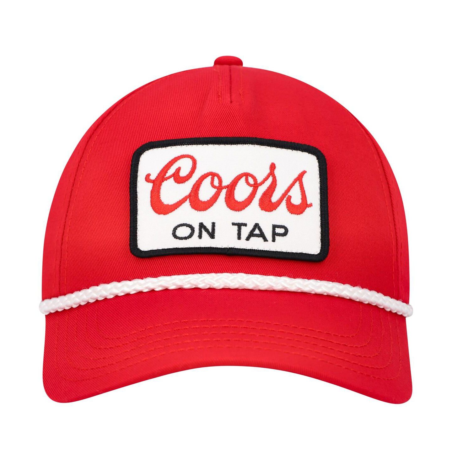 Мужская кепка American Needle Red Coors Roscoe Adjustable Hat — фото 2