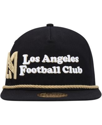 Men's Black LAFC Heritage The Golfer Snapback Hat
