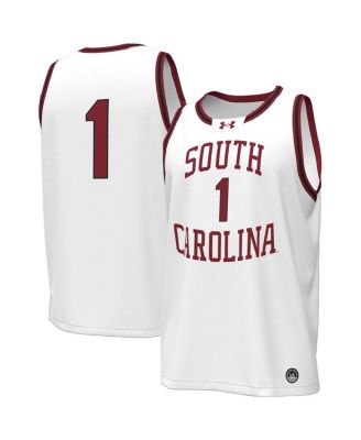 Men's #1South Carolina Gamecocks Replica Basketball Jersey