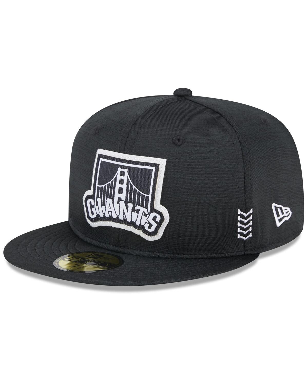 Shop New Era Men's  Black San Francisco Giants 2024 Clubhouse 59fifty Fitted Hat