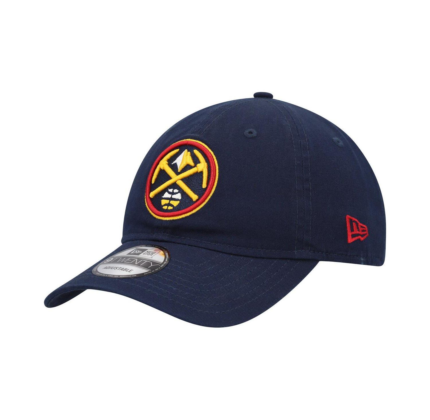 Men's Navy Denver Nuggets Team 2.0 9TWENTY Adjustable Hat