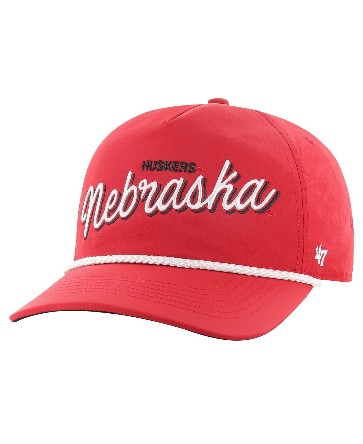 47 Brand Men's ' Scarlet Nebraska Huskers Fairway Hitch Adjustable Hat In Scarlet