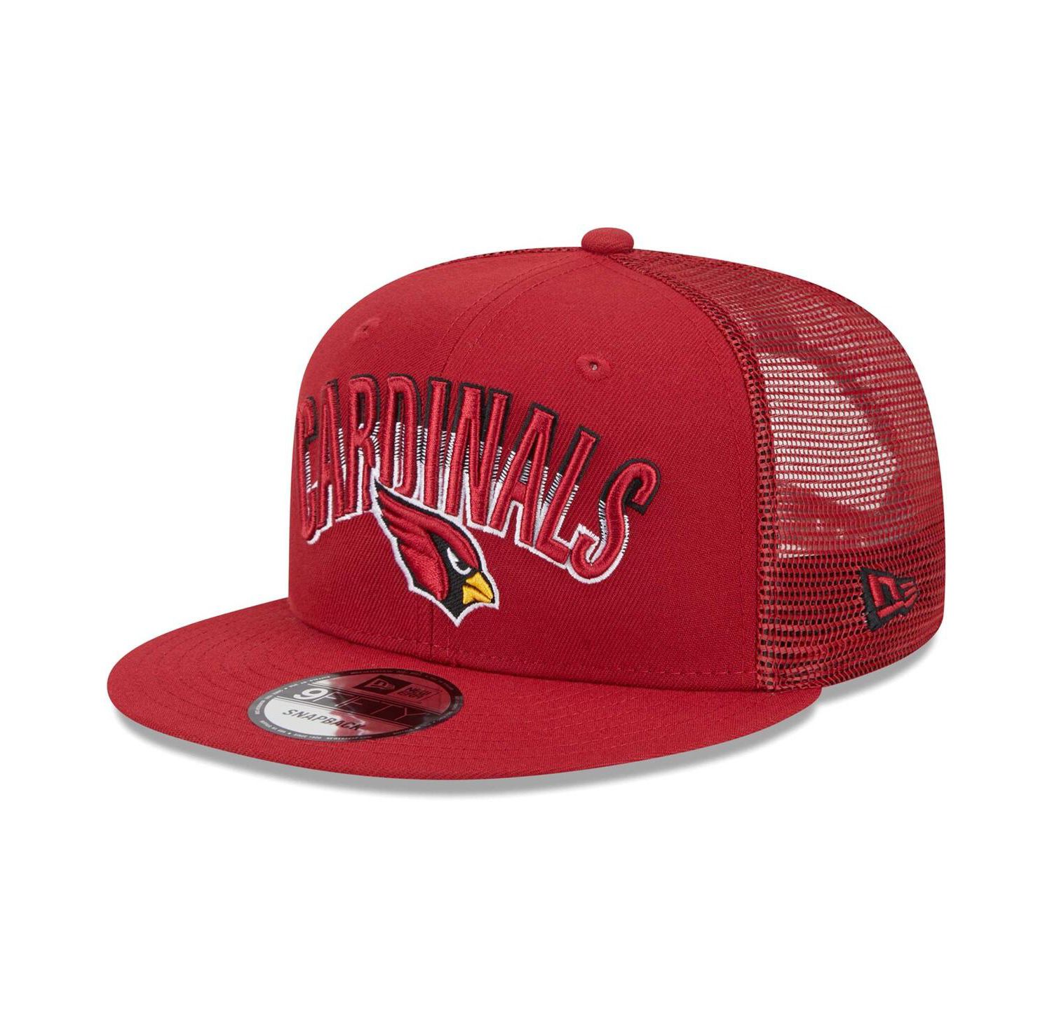 Men's Cardinal Arizona Cardinals Grade Trucker 9FIFTY Snapback Hat