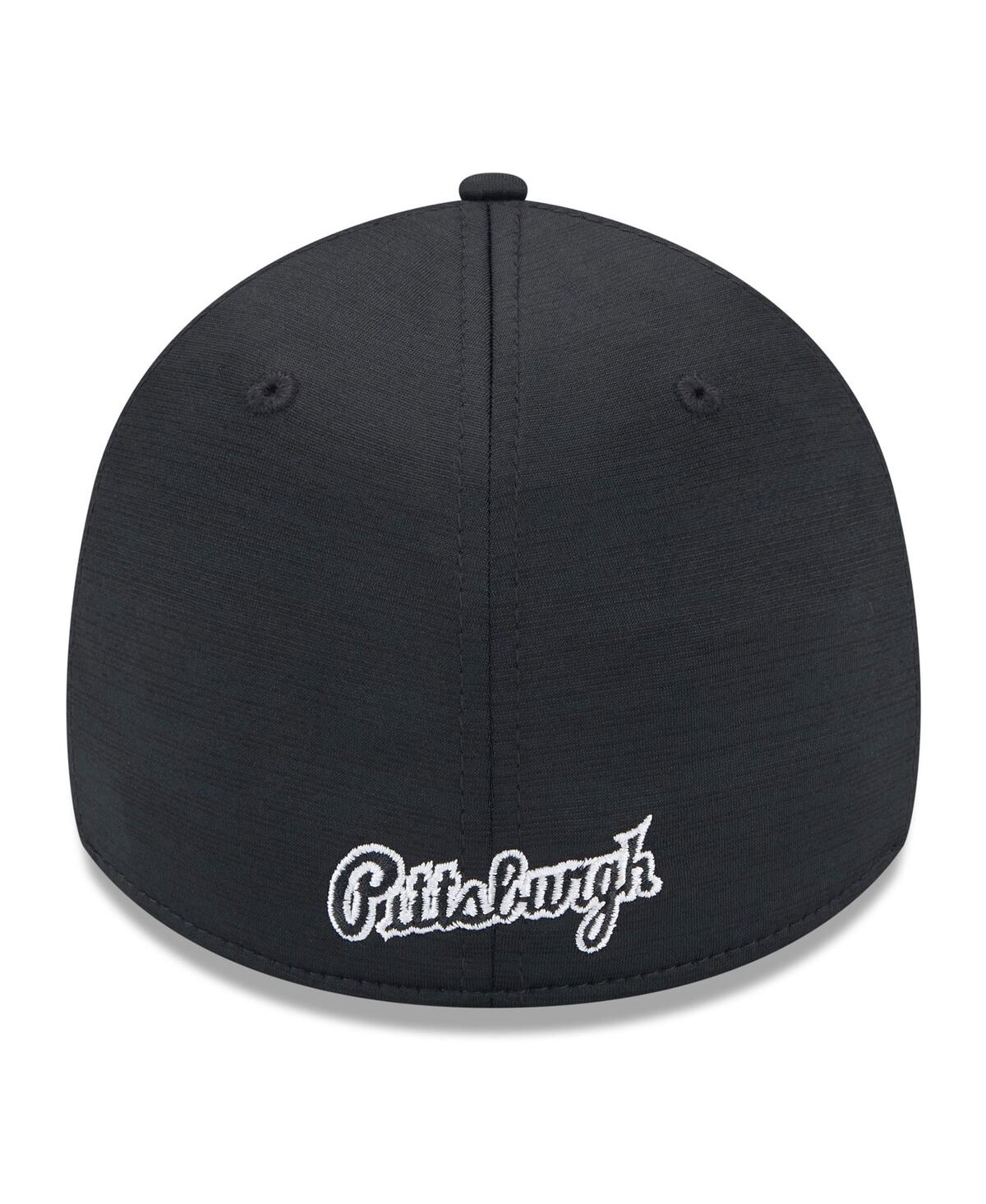 Men's New EraPittsburgh Pirates 2024 Clubhouse 39THIRTY Flex Fit Hat - Black