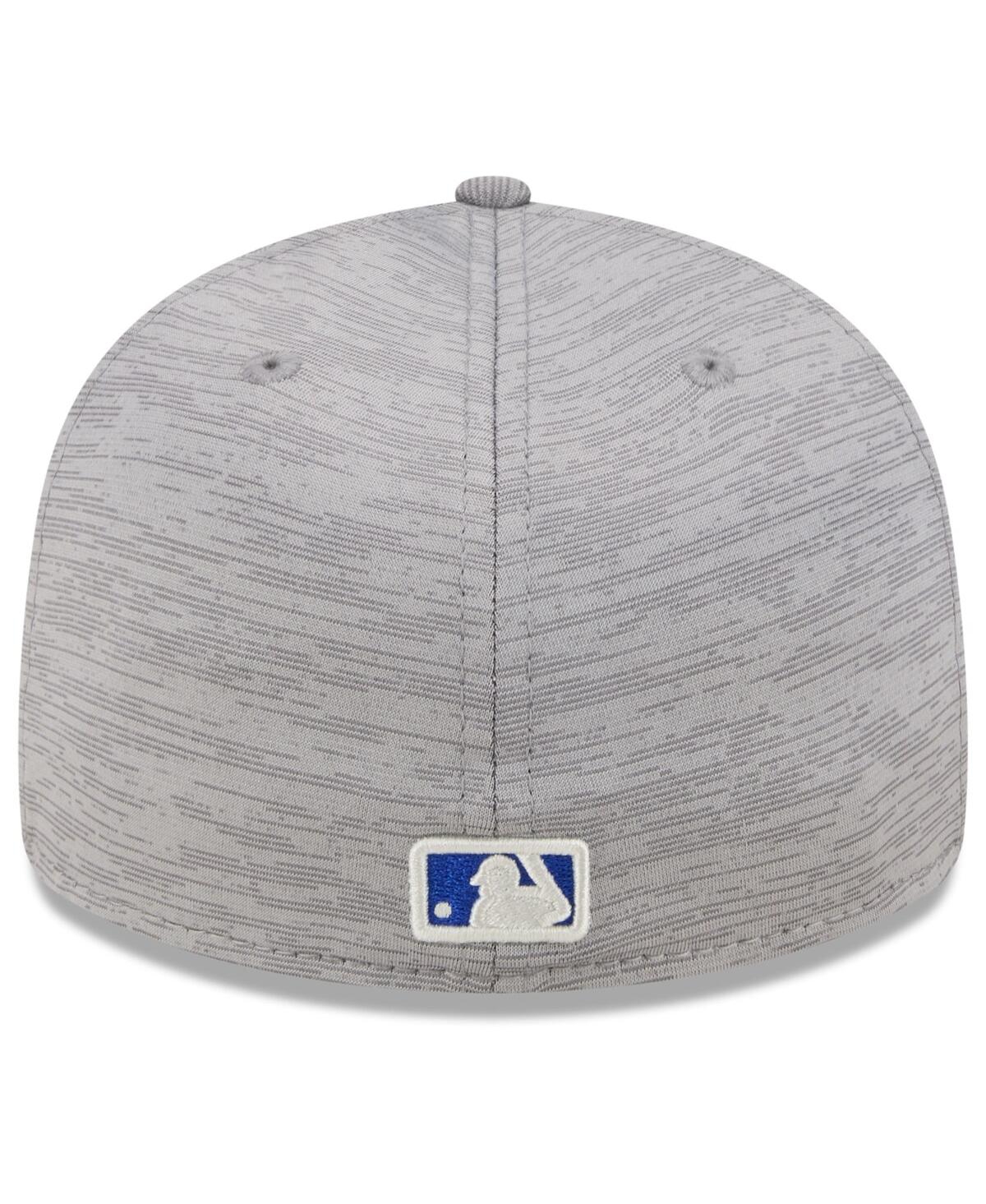 Men's New EraToronto Blue Jays 2024 Clubhouse Low Profile 59FIFTY Fitted Hat - Gray