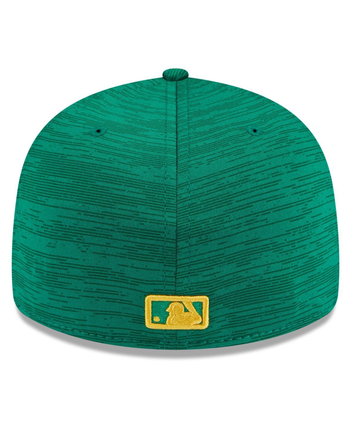 Shop New Era Men's  Green Oakland Athletics 2024 Clubhouse Low Profile 59fifty Fitted Hat