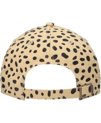 Women's Tan Cheetah Clean Up Adjustable Hat