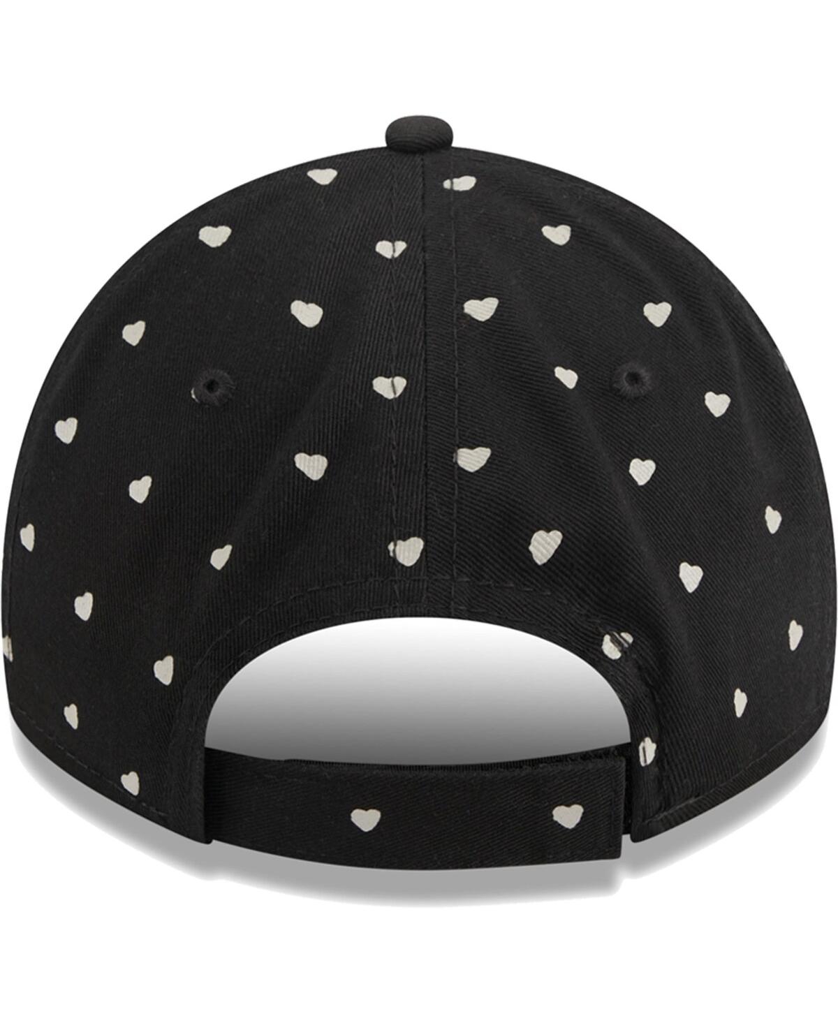 Shop New Era Little Girls  Black Las Vegas Raiders Hearts 9twenty Adjustable Hat