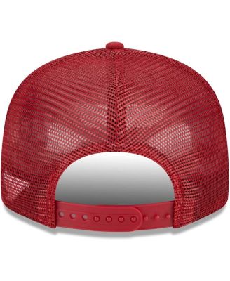 Men's Cardinal Arizona Cardinals Grade Trucker 9FIFTY Snapback Hat