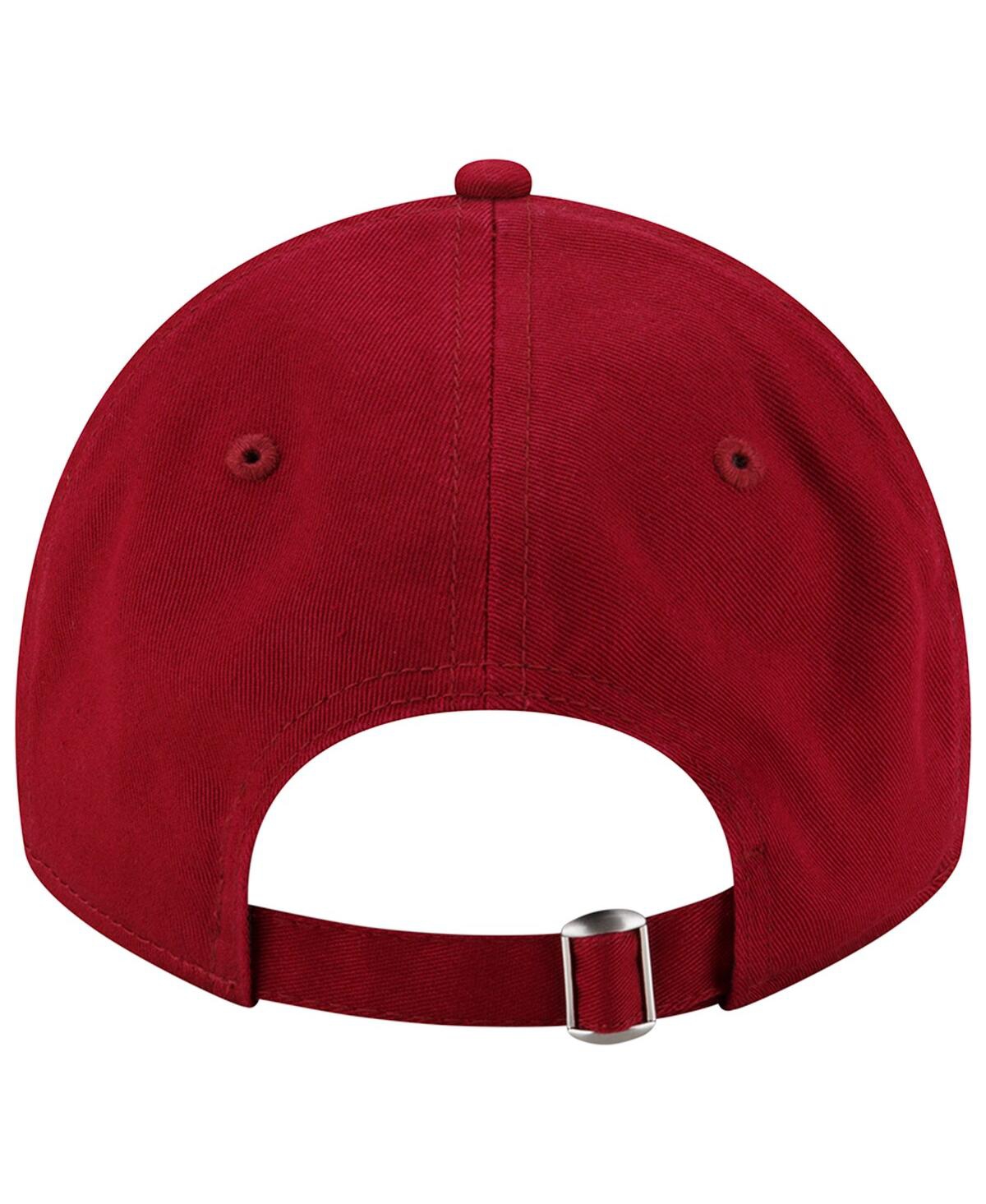 Shop New Era Men's  Burgundy Washington Commanders Distinct 9twenty Adjustable Hat