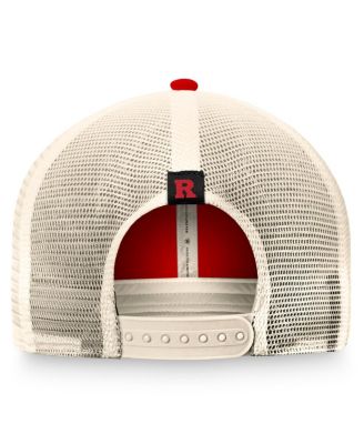 Men's Scarlet Rutgers Scarlet Knights Refined Trucker Adjustable Hat
