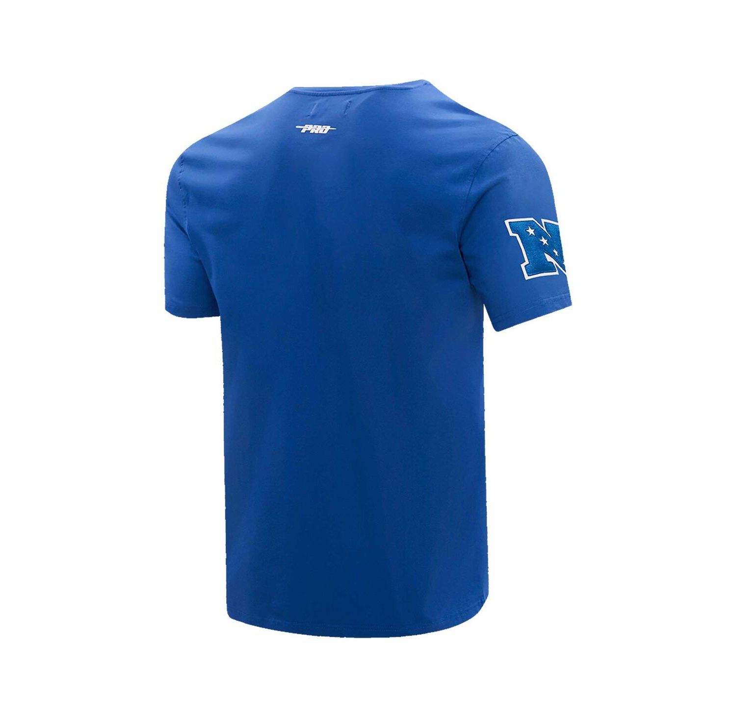 Men's Royal New York Giants Hybrid T-Shirt
