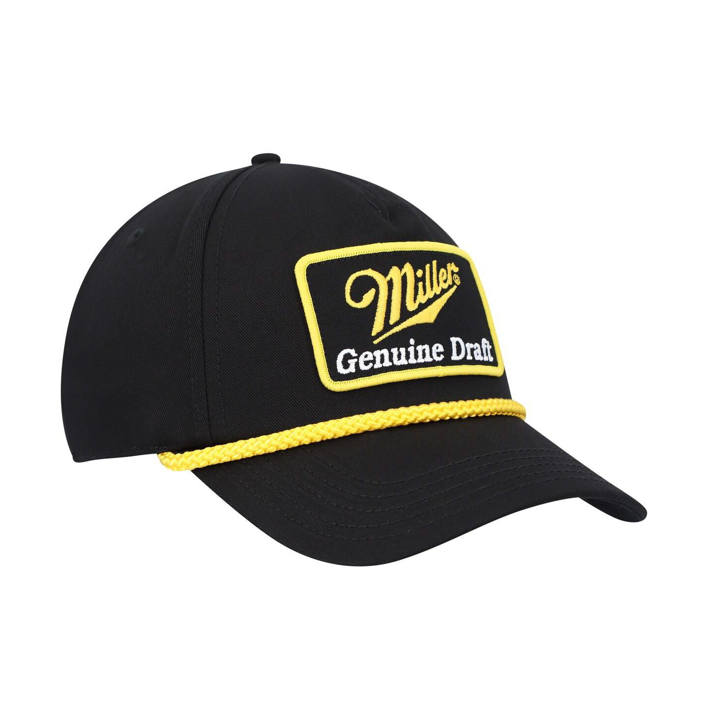 Мужская кепка American Needle Black Miller Roscoe Adjustable Hat — фото 4