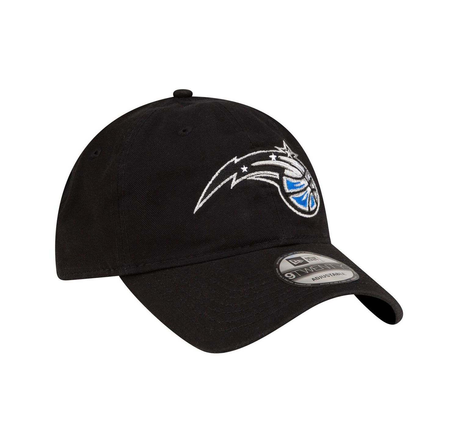 Men's Black Orlando Magic Team 2.0 9TWENTY Adjustable Hat
