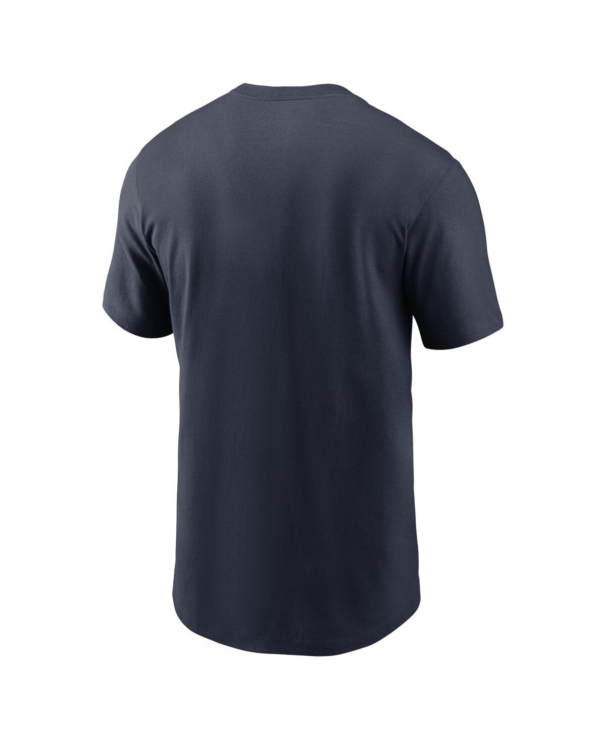 NIKE MEN'S NIKE NAVY HOUSTON TEXANS MUSCLE T-SHIRT 