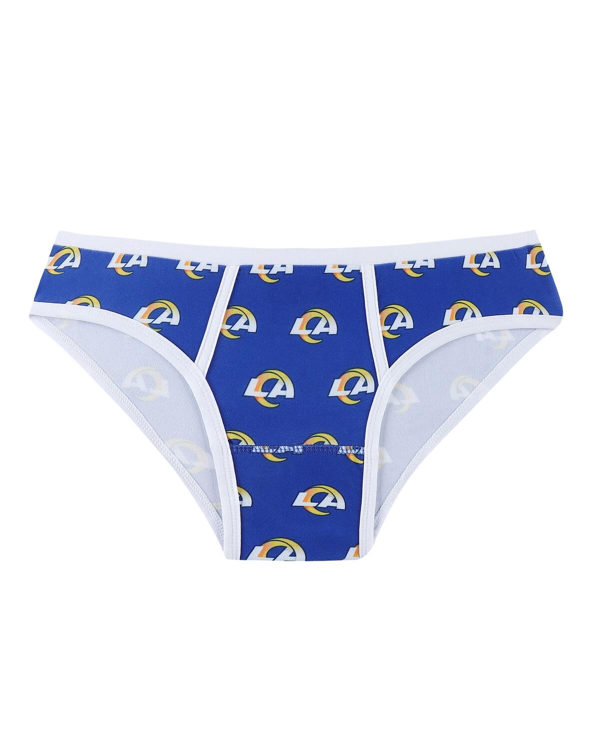 Shop Concepts Sport Women's  Royal Los Angeles Rams Gauge Allover Print Knit Panties