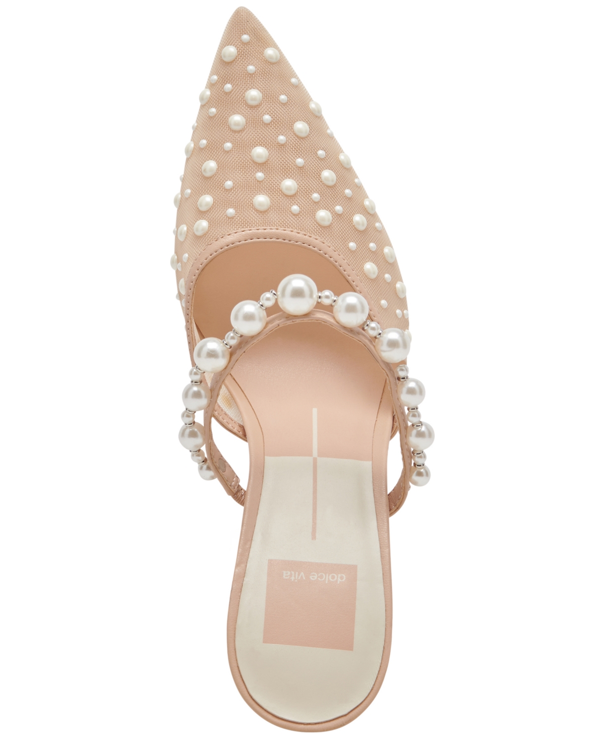 Dolce Vita Women's Katik Embellished Mesh Pointed-Toe Stiletto Pumps