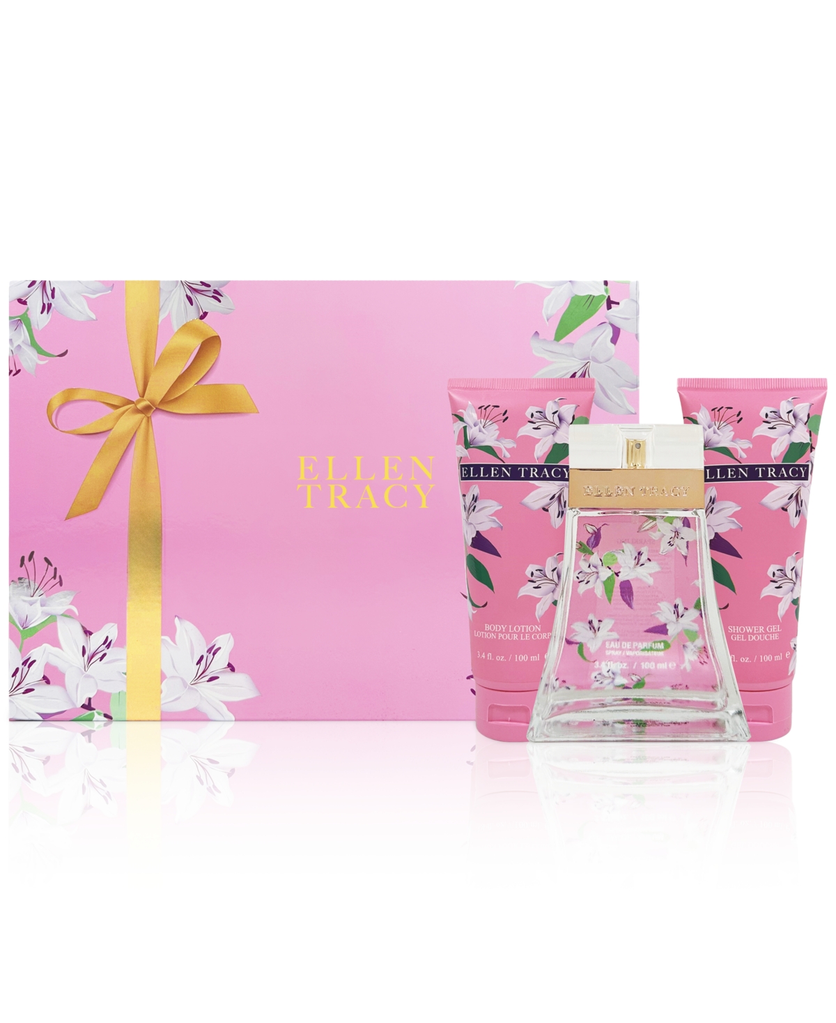 Ellen Tracy 3-pc. Classic Floral Sparkling Eau De Parfum Gift Set In No Color