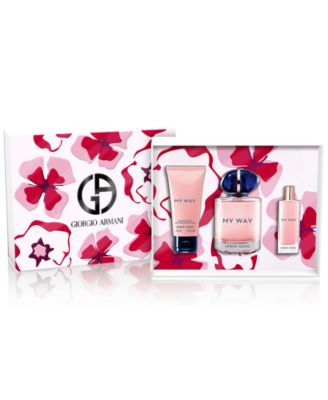 香水(女性用) 173.GIORGIO ARMANI GIFT 3 SET Armani 3-Pc. My Way Eau de Parfum Gift Set - Macy's