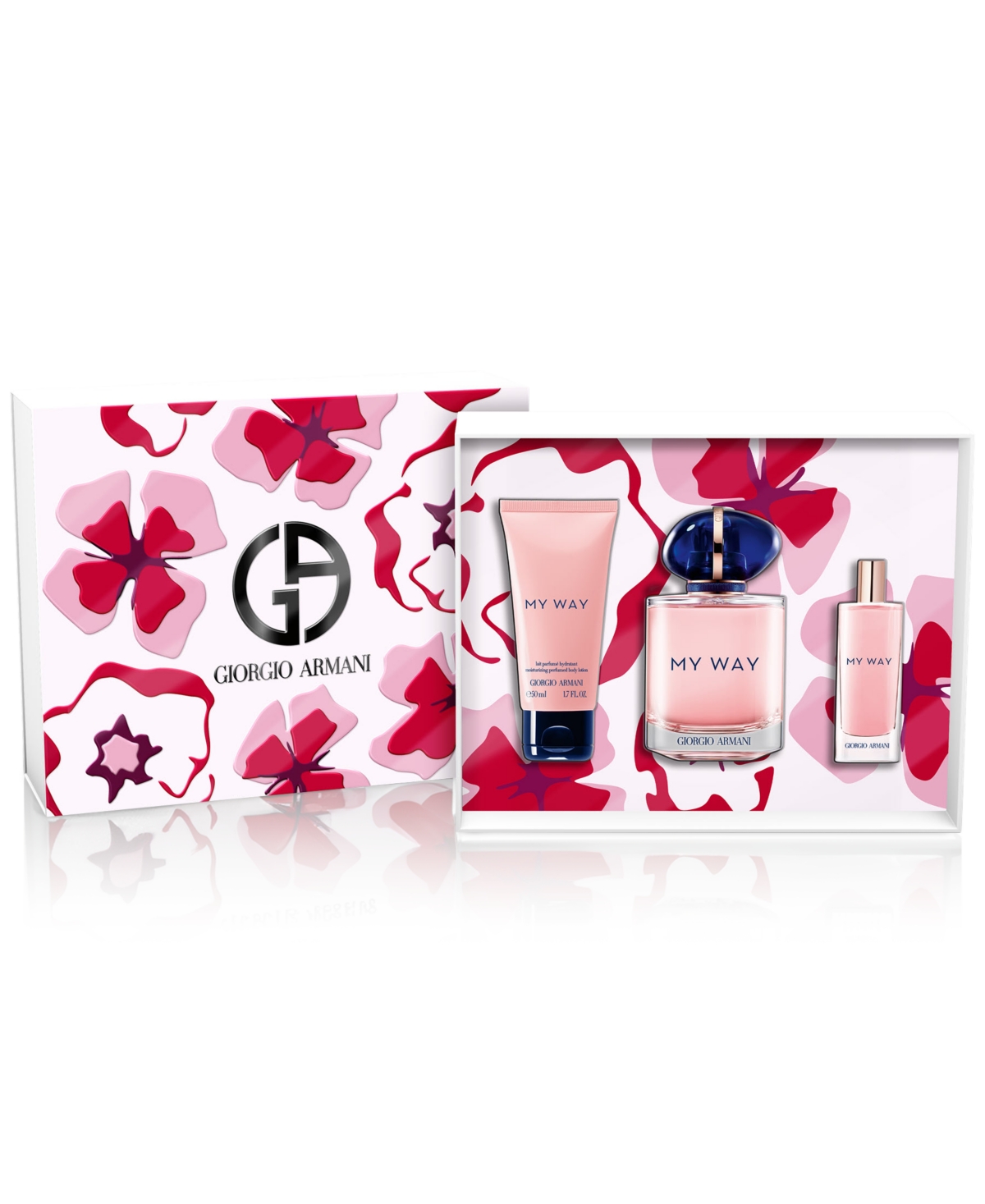 Shop Giorgio Armani Armani Beauty 3-pc. My Way Eau De Parfum Gift Set In No Color