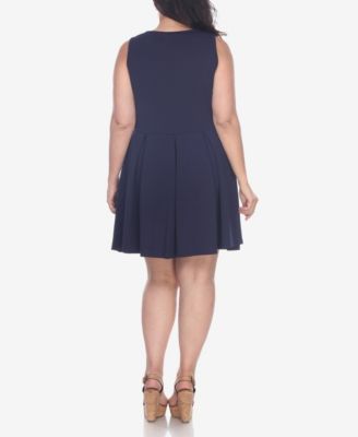 Plus Size Crystal Dress