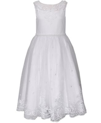 Bonnie jean hot sale white communion dress