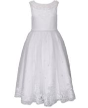 Girls white dress top casual