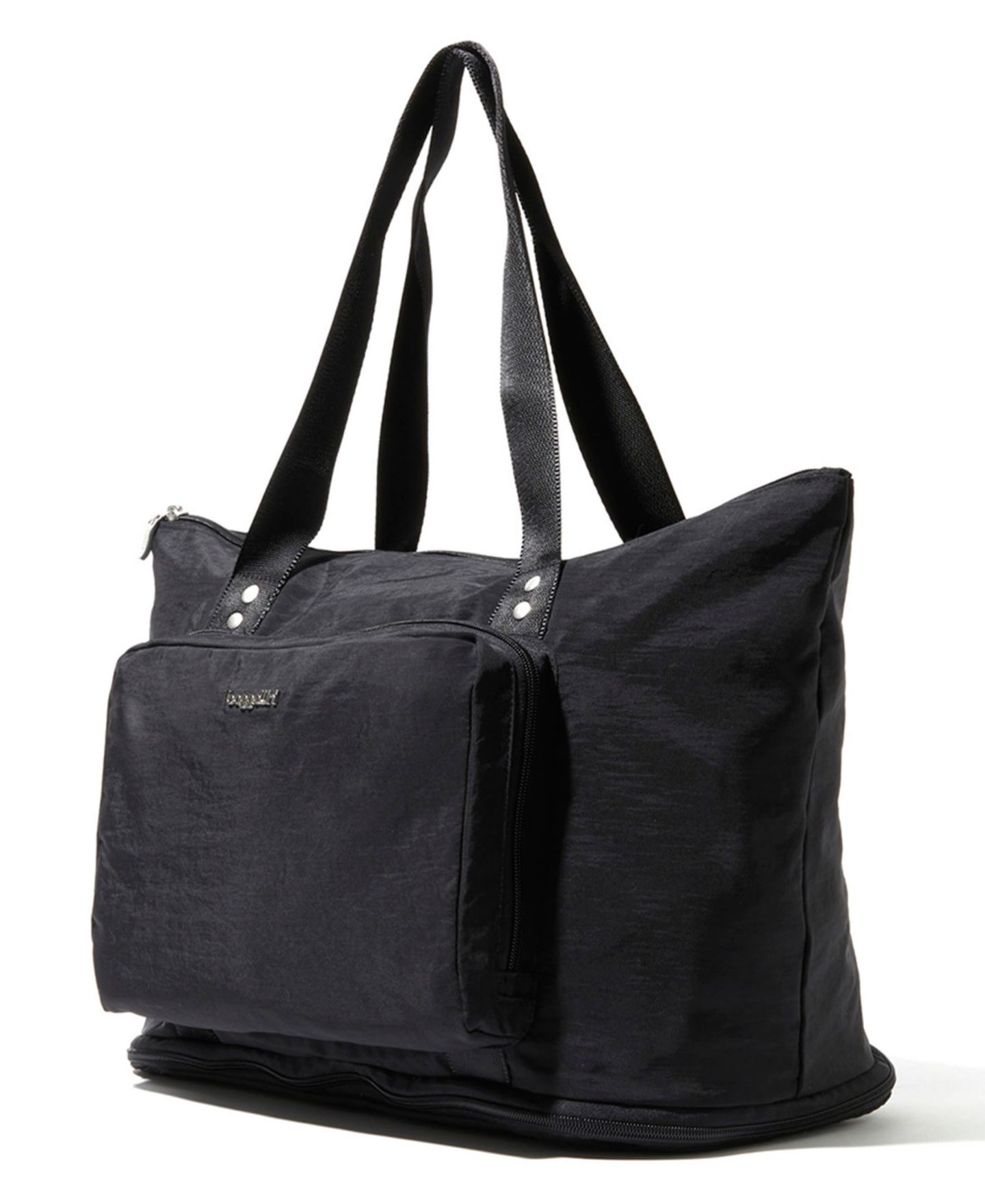 Женская сумка Baggallini Carryall Expandable Packable Tote Handbag, цвет: Чёрный — фото 2