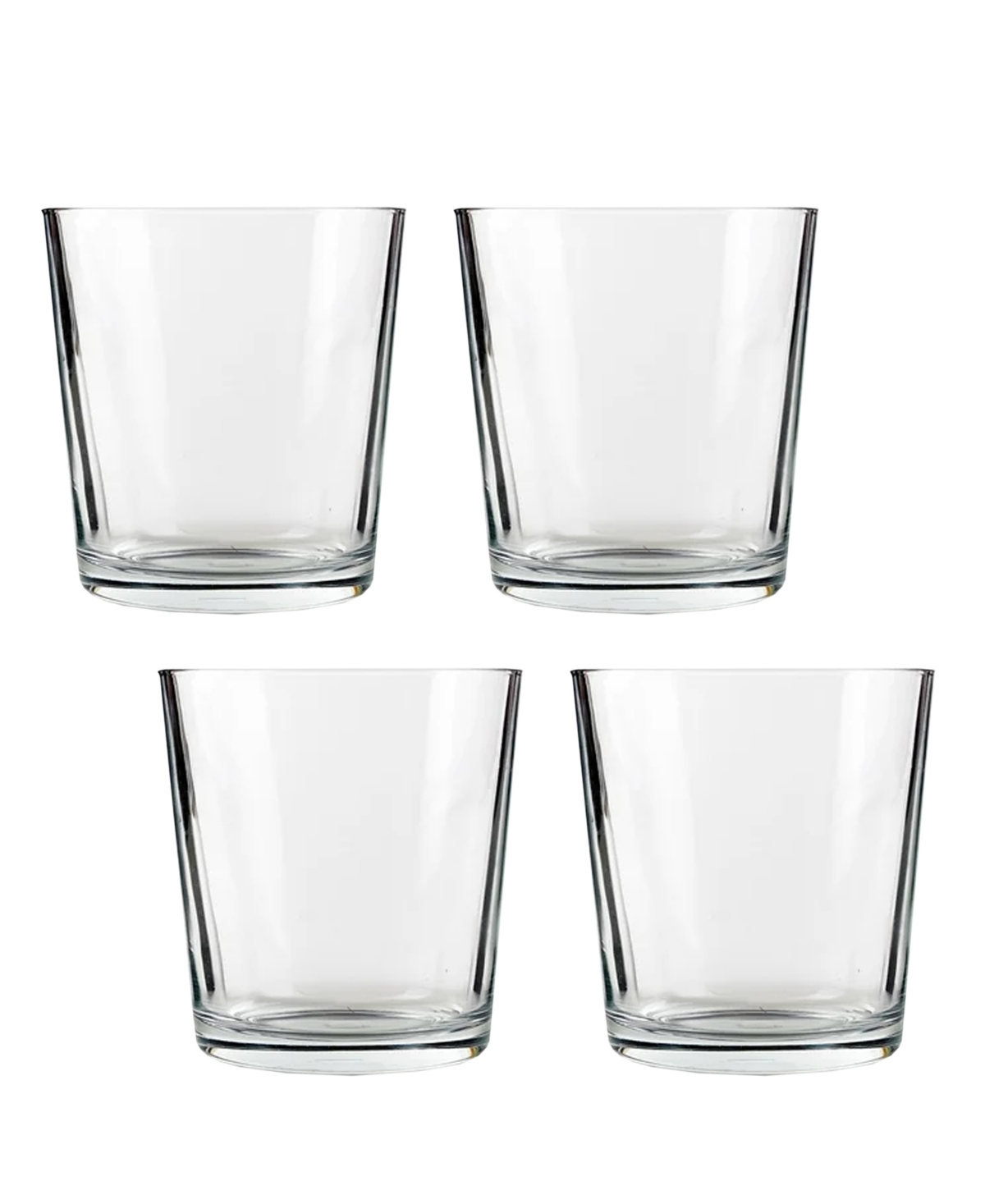 Circleware Simple Home Set Of 4 12.5 oz In Clear