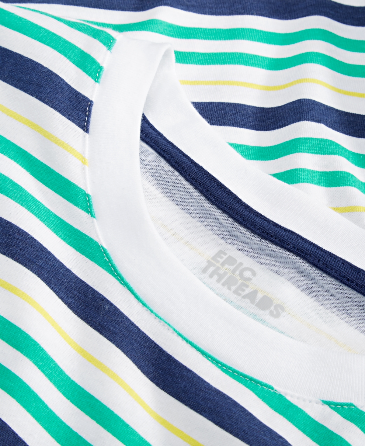 Epic Threads Big Boys Danny Striped T-Shirt, Created for Macy's