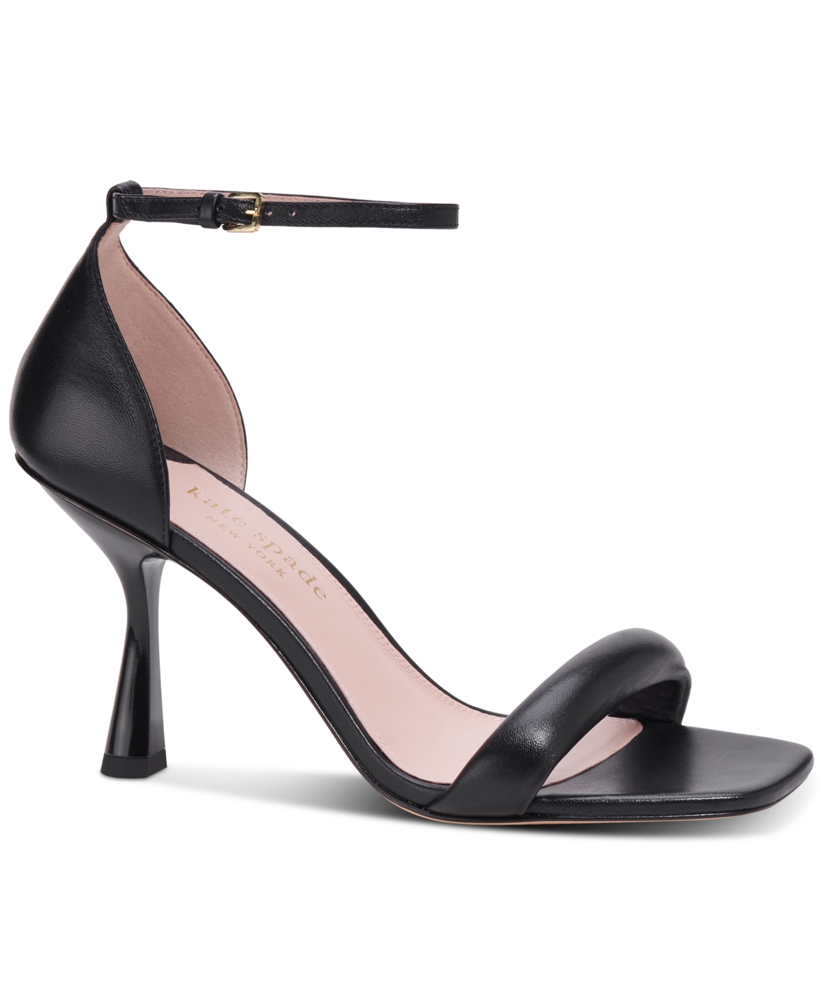 Shop Kate Spade Women's Melrose Ankle Strap Pumps In Black