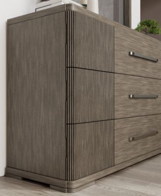 Frandlyn 3-Pc. King Bedroom Set (Bed, Dresser & Stone Top Nightstand)