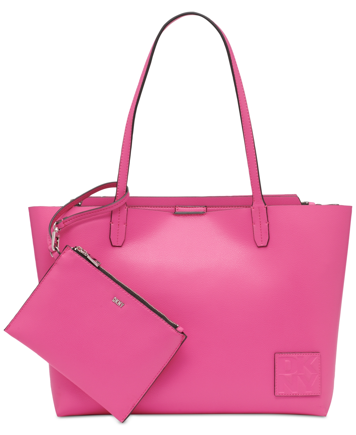 Dkny Riley Tote In Hot Pink