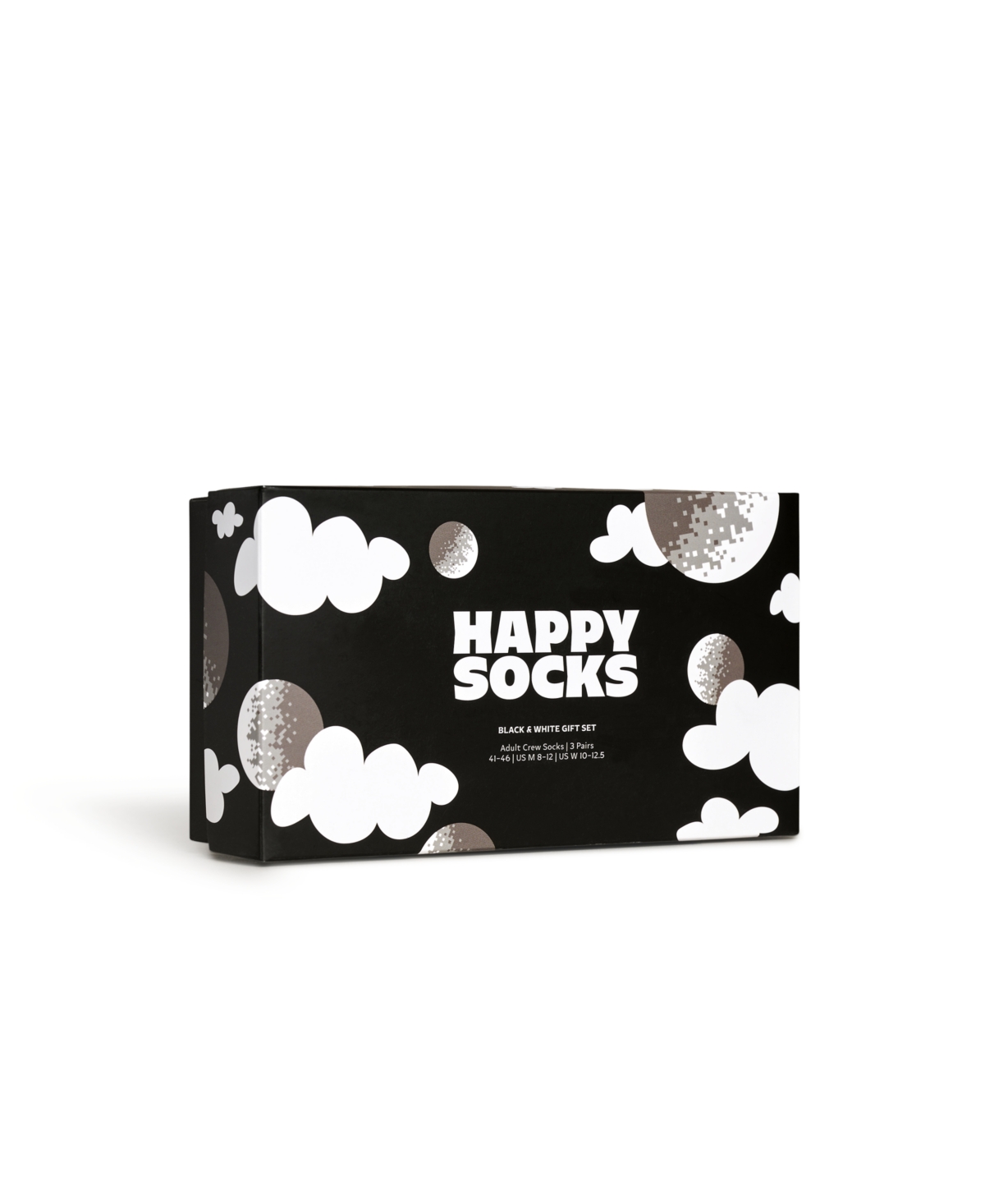 Shop Happy Socks 3-pack Socks Gift Set In Black