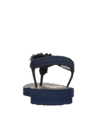 Women's Cali Meditation - Happy Daisies Thong Sandals from Finish Line