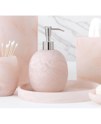 Rose Resin Bathroom Tray