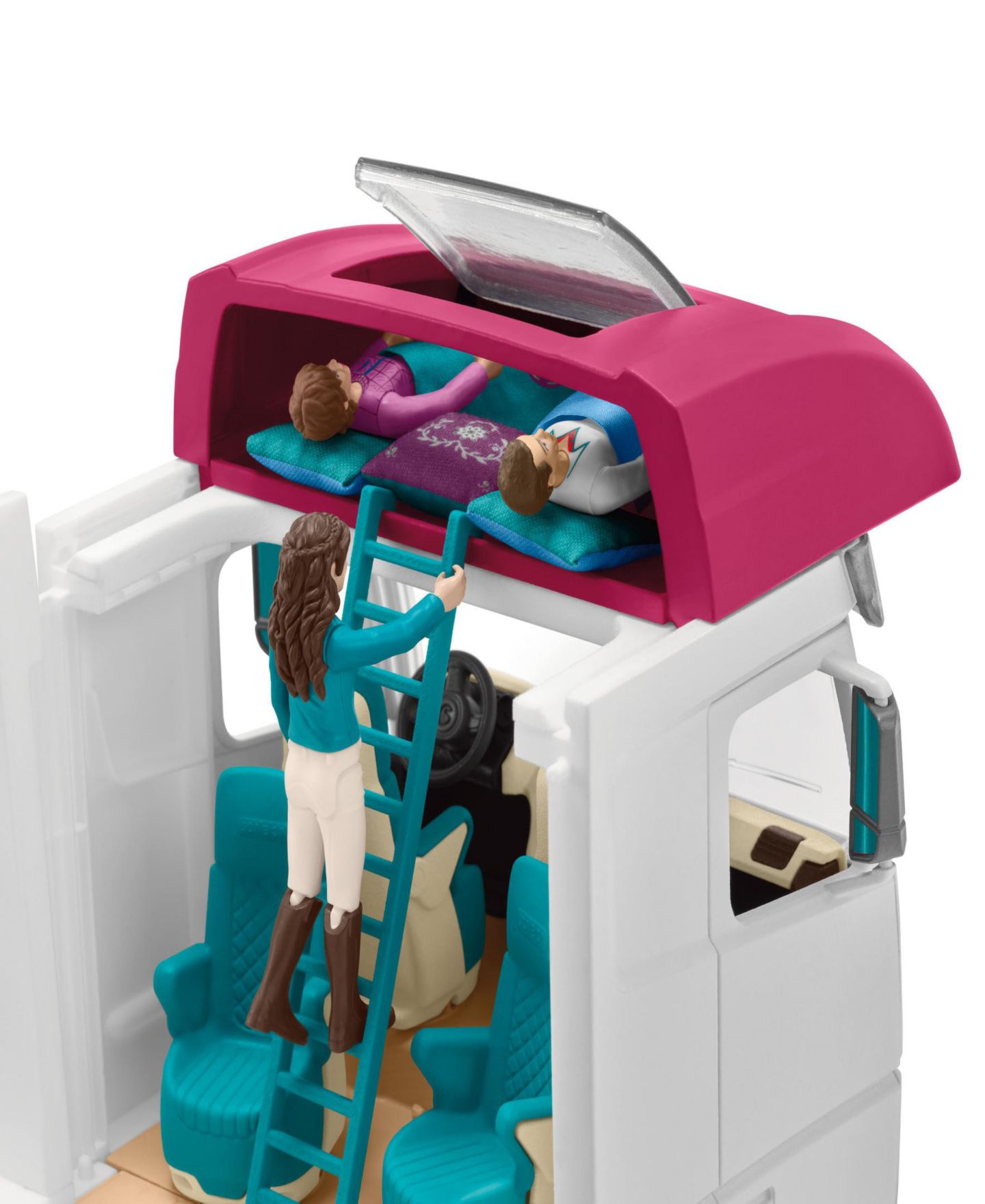 Детский игровой набор Schleich Horse Club Transporter Playset — фото 4