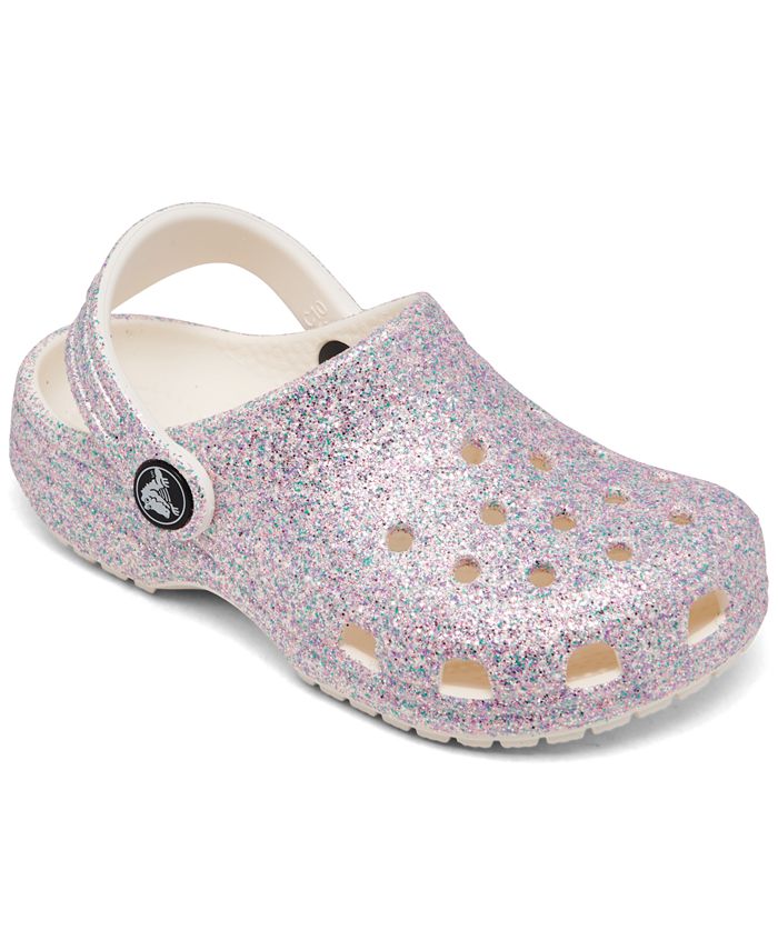 Crocs 2025 oyster glitter