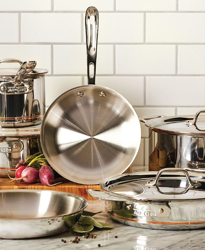 AllClad CopperCore 3 Qt. Covered Saute Pan Macy's